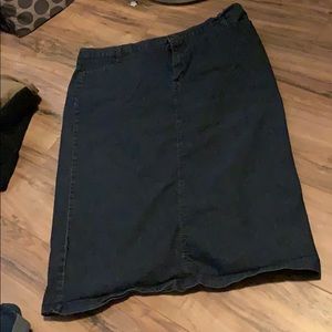Riders By Lee Denim skirt-size 20